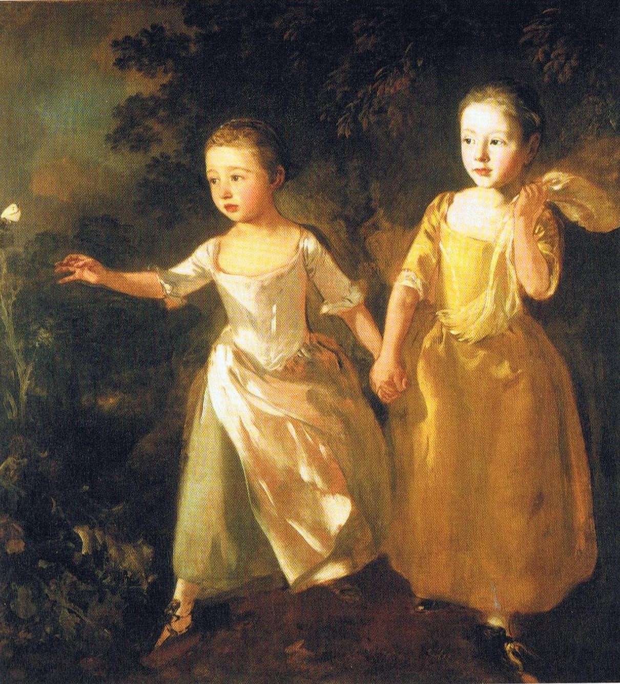 Figure 18: ‘The Painter’s Daughters Chasing a Butterfly’, by Thomas Gainsborough, c. 1756, bequeathed by Henry Vaughan to the National Gallery.