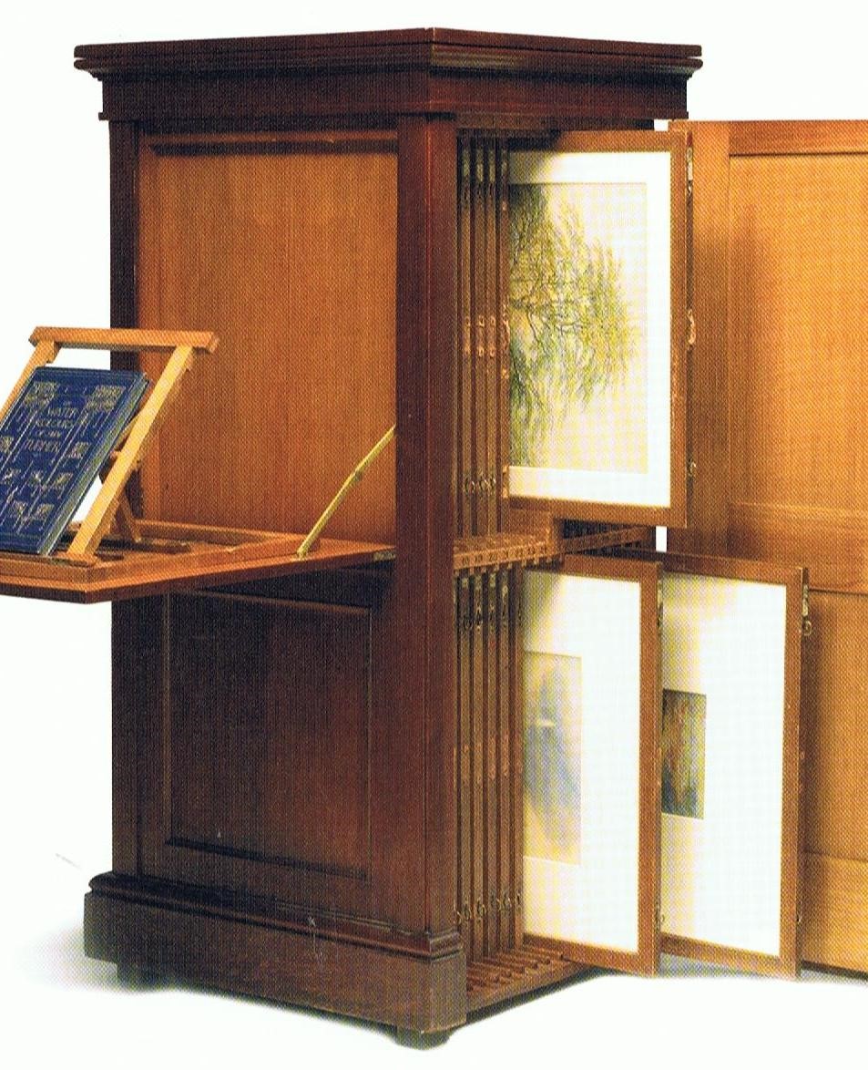 Figure 19: The cabinet, following that of Ruskin, in which Henry Vaughan’s bequest arrived in Dublin.